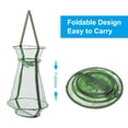 thumbnail image 4 of Uxcell 55cm/22" Fishing Keep Net Collapsible Fish Basket Mesh Nylon Fishing Bait Mesh, 4 of 5