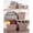 Brown, variant on DII Woven Nylon Trapezoid Storage Bin, Red, Tray