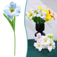thumbnail image 2 of 1 Pcs Artificial Flower,Artificial Tulip Silk Fake Flowers,Faux Artificial Flowers With Stems,15.74 Inch Artificial Tulip Flower,For Centerpiece Table Shelf Home Decor,Diy Wedding Decor,Blue, 2 of 8