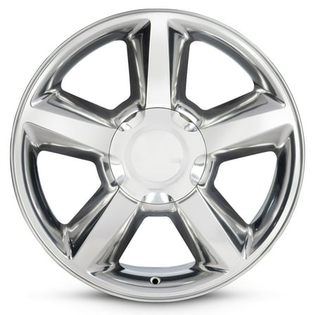 For 2009-2014 Chevrolet Suburban 20 Inch Polished Silver Rim - OE Direct Replacement - Road Ready Car Wheel