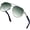 X04 - Gradient Green Lens Silver Frame, variant on KANASTAL Aviator Sunglasses Polarized Men UV400 Retro Sun Glasses Double Bridge Design, Spring Hinges for Comfort, UnisexStyle Shades