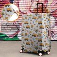 thumbnail image 4 of Cartoon Construction Vehicles Helmets Luggage Cover Fashion Suitcase Cover Baggage Covers Fit 25-28 Inch Luggage (Go Travel), 4 of 5