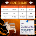thumbnail image 2 of Halloween Pets Costumes,Pet Deadly Dog Costume,Dogs Halloween Spooky Costumes,Party Dress Up Scare Costumes for Cats Puppy Small Medium Dogs Pipe Clamp S, 2 of 5
