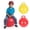 Red, variant on Inflatable Space Hopper Ball with Handle, PVC Bouncing Toy for Kids and Adults, LARGE EXERCISE SPACE PLAY TOY KIDS ADULT GAME BOUNCING