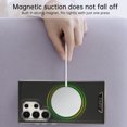 thumbnail image 6 of Ultrathin Phone Case for Samsung Galaxy S23 Ultra with Carbon Fiber Electroplated Anti Falling and Anti Slip Shockproof Magnetic Mobile Phone Back Cover case Compatible with MagSafe Charging,Black, 6 of 10