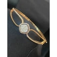 thumbnail image 6 of 1.12 Carats Marquise Princess Round Diamonds Statement Halo Bracelet In Hallmark 14K Rose Gold, 6 of 13