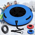 thumbnail image 3 of Danrelax 47 in Heavy-Duty Snow Tube & River Tube - Towable Snow Tube for Sledding, Includes 500D Premium Canvas Cover, Ideal Snow Tube for Winter Outdoor Sports, Blue, 3 of 7