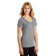 thumbnail image 4 of District Made Ladies Perfect Tri V Neck Tee-XL (Grey Frost), 4 of 6