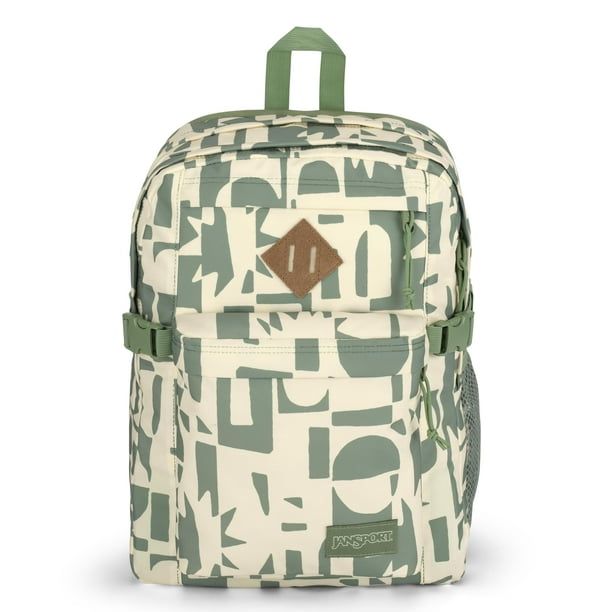 Mochila JanSport para viajes y trabajo en el campus principal con funda para portátil de 15 pulgadas