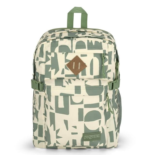 Mochila JanSport para viajes y trabajo en el campus principal con funda para portátil de 15 pulgadas