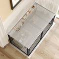 thumbnail image 4 of Jopath 48" Indoor Dog Cage with Top Pet Cage Dog Kennel for Medium Dogs Puppy Dog Playpen Black 48"L x 26.3"W x 23.8"H, 4 of 8