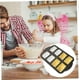 thumbnail image 2 of 1pc Mini Bread Baking Tin, 8 Cavity Carbon Steel Baking Pan for Baking Bread Baking, 2 of 5