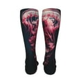 thumbnail image 6 of Naloa Mesmerizing Pink Jellyfish High Stockings Women Thigh High Stockings Over Knee Long Stockings-One Size, 6 of 8