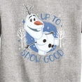 thumbnail image 3 of Frozen 2 - Up To Snow Good - Toddler And Youth Crewneck Fleece Sweatshirt, 3 of 5