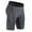 Gray, variant on Dagugfen Gym Shorts for Men Tight Absorbing Lightweight Running Training Yoga Shorts for Bodybuilding