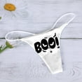thumbnail image 5 of HUITKMM Underwear Womens Seamless Womens Underpants Fashion Comfort Pattern Panties Low Rise Soft T Back G String Panties, 5 of 5