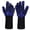 Blue, variant on HOMEIORA BBQ Gloves, 1472 ºF Heat Resistant Silicone Non-Slip Oven Mitts, Short Kitchen Gloves Perfect for Grilling, Cooking, Baking, Cutting, Black