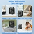 thumbnail image 6 of Desktop Fan, Mini Circulation Fan, Portable Home Office Small Fan, Rechargeable USB Powered, Adjustable Speed, Low Noise, Compact Size, 6 of 7