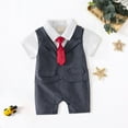 thumbnail image 2 of FDDMis Boys White Sweatsuit White Onesie White Onesies 6-9 Months Baby Boys' Overalls Teen Girl Trendy Clothes Boys Clothing Boys 10-12 Clothing Clothes for 1 Year Old Boy Size 8 Girls, 2 of 9