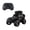 Black, variant on KF32 1/64 Scale FPV RC Car with 480P Camera, 2.4GHz App & Remote Control 4WD Alloy Die-Cast Mini RC Crawler with LED Lights for Hobbyists