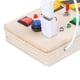 thumbnail image 5 of Juguete Montessori para bebé, enchufe de tablero ocupado, interruptor eléctrico, juguete de desarrollo, juguetes educativos para edades tempranas para Hugo cambiar el tablero ocupado, 5 of 10