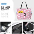 thumbnail image 3 of Kdxio Cute Cat for Beach Bag for Women Large Beach Tote Bag Waterproof Sandproof Swim Bag with Zipper Pockets Beach Vacation Travel, 3 of 7