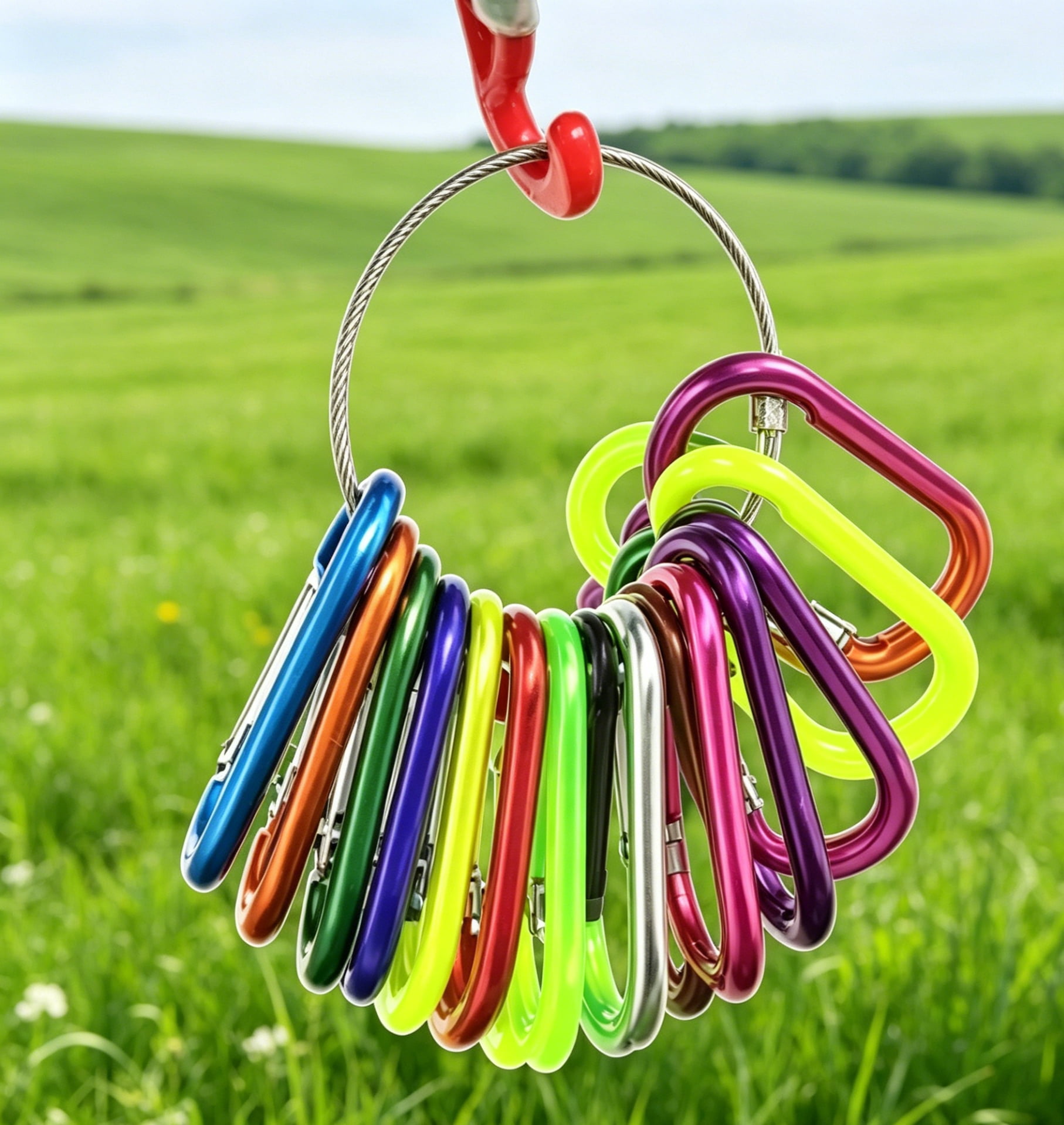 HT 4PK 3" CAMO SPRING LINK