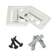 thumbnail image 2 of Kit Instalación Lambrín Interior Quality Home Clips Tornillo, 2 of 4