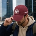 thumbnail image 7 of 9/11 25th Anniversary Memorial Hat, Never Forget 2001-2026 Washed Cotton Baseball Cap, Vintage Embroidered Patriot Dad Hat for Men Women, 7 of 7