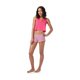 thumbnail image 2 of Aeropostale Mujeres Henley Pajama Dormir Tank Top, Rosa, Grande, 2 of 3