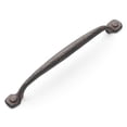 thumbnail image 2 of Hickory Hardware P2996-RI 192 mm Centre à Centre Raffiné Collection Rustique Pull&44; Fer Rustique, 2 of 5