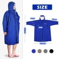 thumbnail image 7 of Catalonia Fleece Lining Swim Parka for Men, Women, Kids, Waterproof Versatile Swim Jacket Coat,Swim Changing Poncho Robes for Adult,Kids and Youth for Swimming, Surfing, 7 of 7