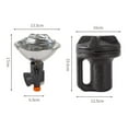 thumbnail image 1 of Mini Chauffage Portable pour Camping Extérieur, Coupe-Vent, en Acier Inoxydable, au Gaz et au Butane, avec Boîte de Rangement, 1 of 9