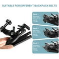 thumbnail image 1 of NATEFEMIN Action Camera Backpack Clip for Hands-Free Shooting Non-Slip, Universal Compatibility, Convenient, 1 of 2