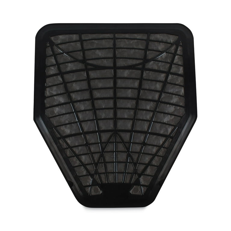 Urinal Mat, 20.75 x 18.5, Black, 6/Carton Urinal Mat, 20.75 x 18.5, Black, 6/Carton