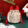 thumbnail image 4 of 10 Bolsas de Astas de Navidad, Lindas Bolsas de Dulces, Embalaje de Regalo, Decoración, Bolsa de Almacenamiento de Navidad B, 4 of 5