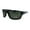 Black Gren, variant on Xloop Polarized Mens Classic Biker Style Rectangle Sport Plastic Sunglasses Black Green