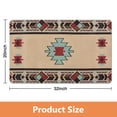 thumbnail image 5 of Discover Comfort with our Boho Bathroom Rugs: Non-Slip, Super Soft Aztec Bath Mat, Western Geometric Design, High Absorbency - A Must-Have for Your Bathroom Décor, 20x32 Inch, 5 of 5