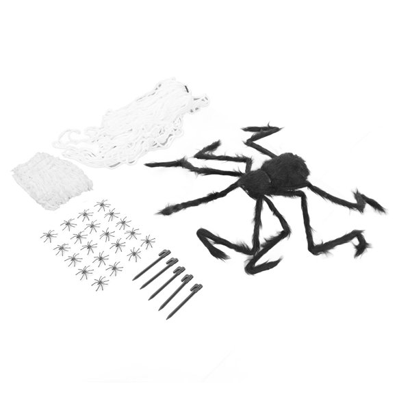 Halloween Spider Web, Cotton Easy To Fasten Look Spider Web Decoration For Christmas