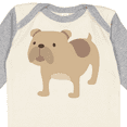 thumbnail image 4 of Inktastic Bulldog Boys or Girls Long Sleeve Baby Bodysuit, 4 of 5