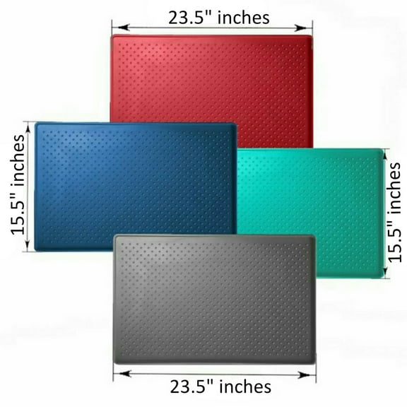 Large Silicone Pet Food Mat by Mr. Peanut's, 23.5x15.5β