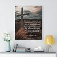 thumbnail image 2 of Scripture Walls Live Unto Righteousness 1 Peter 2:24Cross Wall Art Christian Home Decor Unframed, 2 of 7