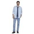 thumbnail image 4 of Camisa Vaquera Wrangler Hombre 20x W08 azul M, 4 of 5