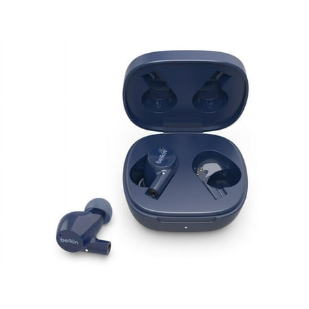 Belkin - SOUNDFORM Rise True Wireless Earbuds - Blue