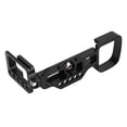 thumbnail image 3 of Akozon  Camera L Bracket  L-shape Handle Multihole Aluminium Alloy Quick Release Plate For  A6000 Mirrorless Camera, 3 of 8