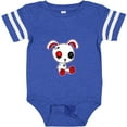 thumbnail image 3 of Inktastic Goth Bunny Boys or Girls Baby Bodysuit, 3 of 5
