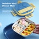 thumbnail image 4 of Fiambrera Con Tenedor Fiambrera Japonesa 2 Compartimentos Reutilizable TFixol  Caja de almuerzo, 4 of 7
