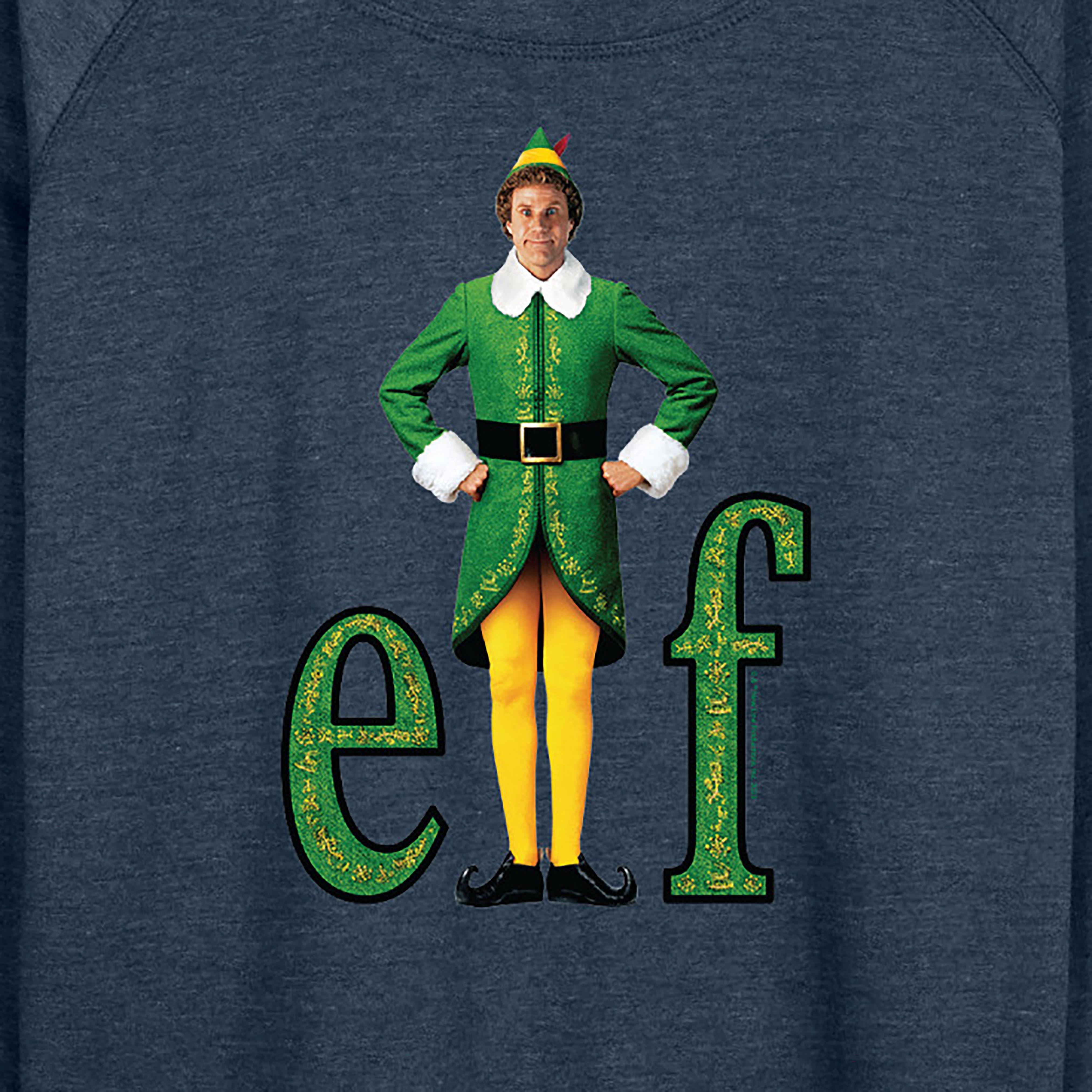 ELF - With Buddy - Women's Lightweight French Terry Pullover