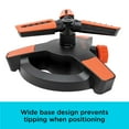 thumbnail image 5 of Black & Decker 3-Arm Adjustable Revolving Lawn Sprinkler, 5 of 8