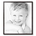 thumbnail image 2 of ArtToFrames 23x26 inch Walnut Bamboo Picture Frame, Brown Wood Poster Frame (4874), 2 of 8